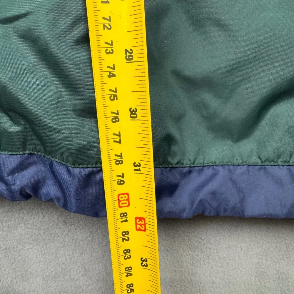 Vintage Adidas Track Jacket Green Men Large Lightweight Sportswear Y2K - Picture 3 of 9